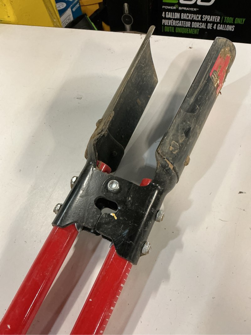Condition photo showing As Is for craftsman 48-in steel post hole digger