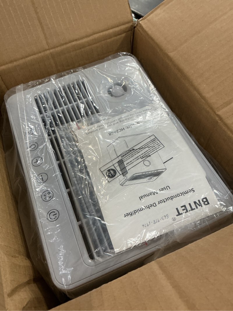 Condition photo showing New/Like New for 2-in-1 Dehumidifier and Humidifier Combo, 68 oz Tank with Auto Shutoff, Smart Humidity Control, 30-Second Rapid Dehumidification, 12H Timer, 7-Color LED Light for Home Use