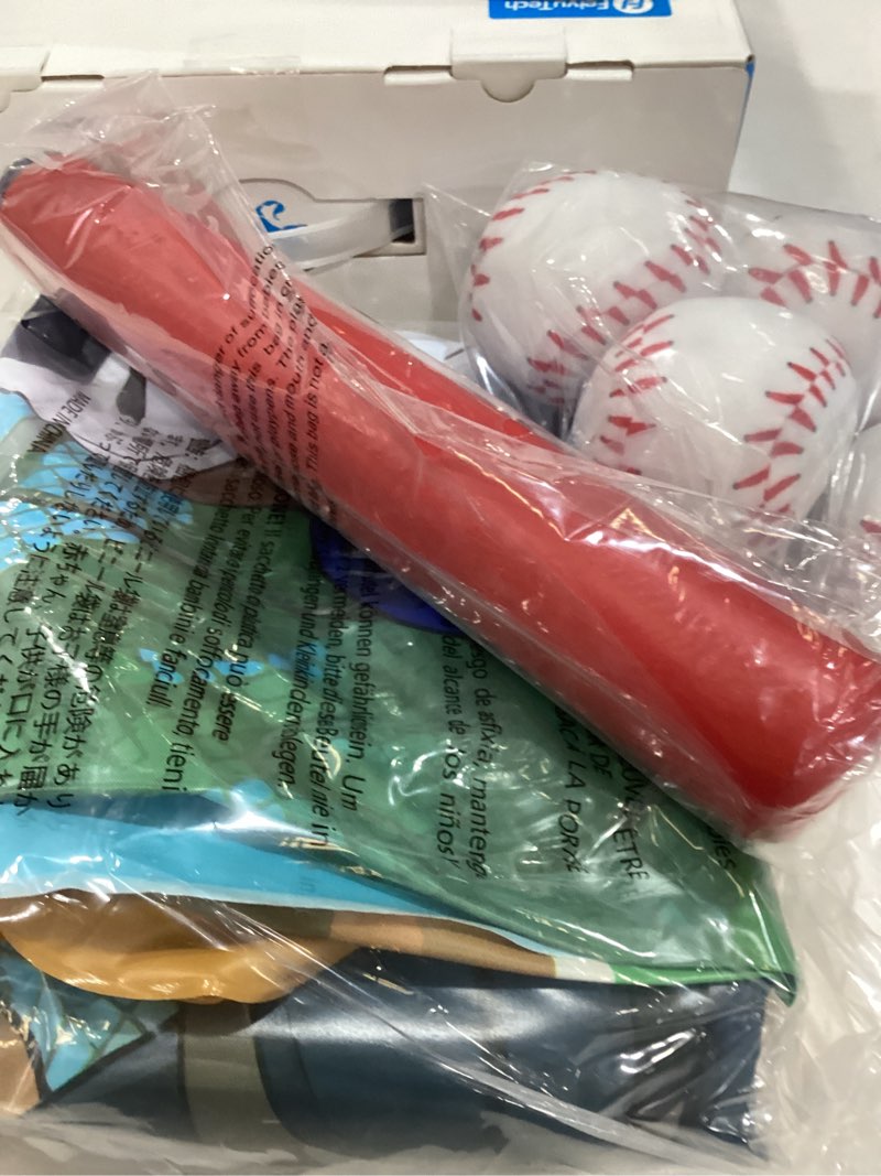 Condition photo showing Good Condition for Funscape Kids Inflatable Baseball Pool Toy, Fun Swimming Pool Soft Ball Toss Game, Outdoor Yard Wate