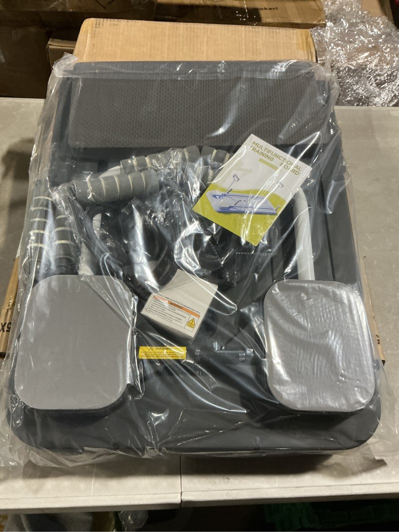 Condition photo showing Good Condition for janua pilates board - pilates reformer set, multi-purpose foldable pilates reformer board for home, 5 in 1 pilates sliding board black