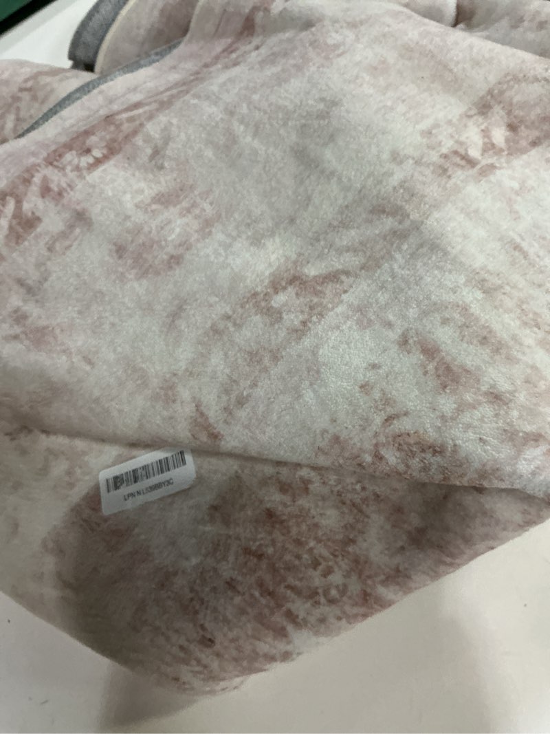 Condition photo showing As Is for Area Rug 8x10 Washable Rug, Vintage Boho Medallion Rugs Non-Slip Soft Low Pile Large Distressed Rug Indoor Retro Carpet for Living Room Bedroom Dining Room Home Office (Beige, 8'x10') Beige 8' x 10' (Rectangular)