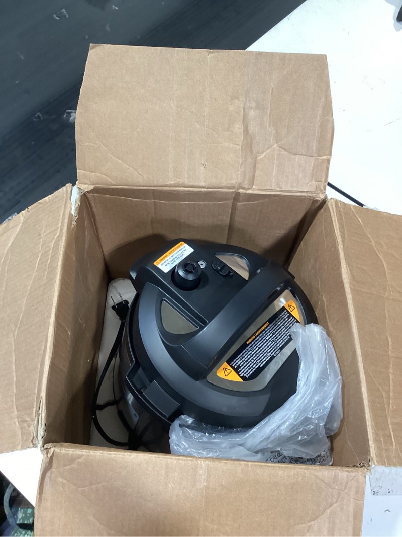 Condition photo showing Good Condition for instant pot duo 7-in-1 mini electric pressure cooker, slow rice cooker, steamer, sauté, yogurt maker, warmer & sterilizer, includes free app with over 1900 recipes, stainless steel, 3 quart 3 quarts