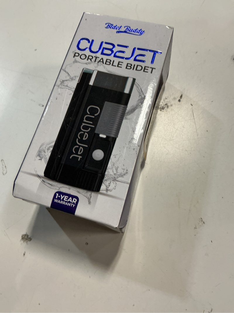 Condition photo showing Good Condition for bidet buddy® cubejet portable bidet for travel - 380ml bottle, 1100mah rechargeable battery, ipx6 wa