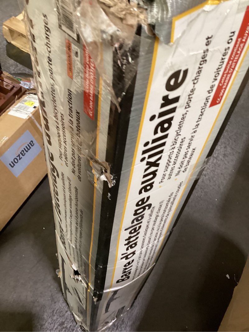 Condition photo showing As Is for stromberg carlson cc-300 adjustable accessory hitch - hitch receiver for bike rack and carriers, ideal for back of camper, travel trailer & rv, camper trailer hitch, adjustable truck hitch, black