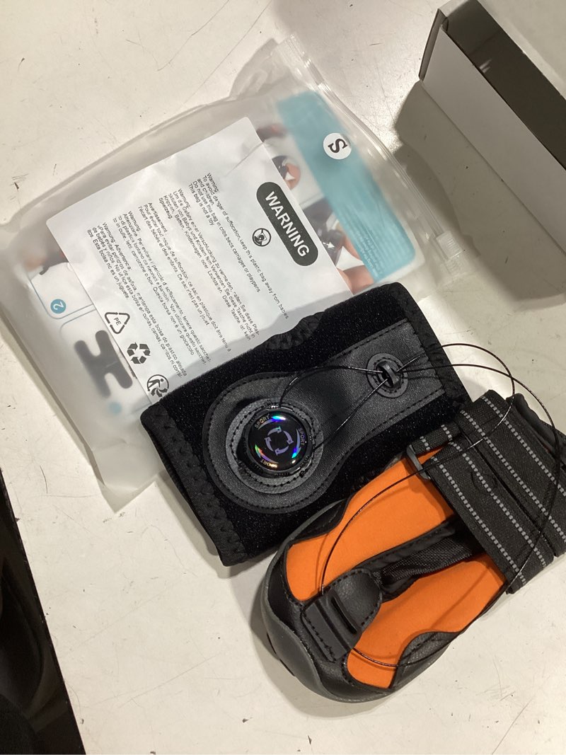 Condition photo showing Good Condition for no knuckling brace for dogs - drop foot support with adjustable reel, corrective outdoor pet shoes - helps lift toes for nerve conditions, arthritis & mobility issues (s)