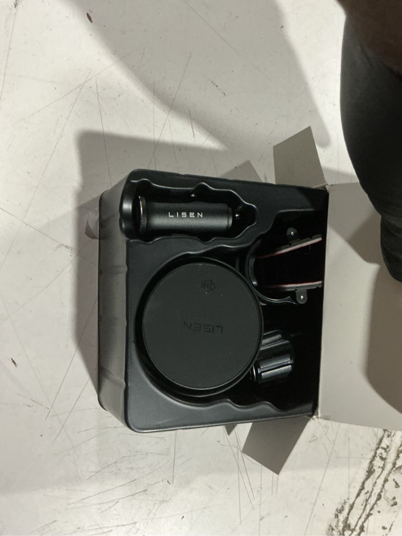 Condition photo showing Good Condition for lisen for qi2.2 25w for magsafe car mount charger?[smart cooling fan?95w fast adapter] magnetic wireless car charger, phone holders for your car accessories for iphone 17 pro max air 16 15 14 13 12 | [smart cooling fan] magsafe car mount charger, [qi2 25w fast charging] magnetic phone holder for car, car mount for iphone dash & vent