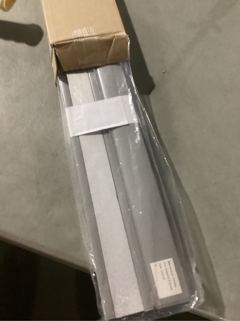 Condition photo showing New/Like New for persilux no tools no drill blackout cellular shades for windows cordless top down bottom up honeycomb blinds,easy to install cellular blinds for indoor windows, grey, 35" w x 48" h 35"w x 48"h grey(blackout)