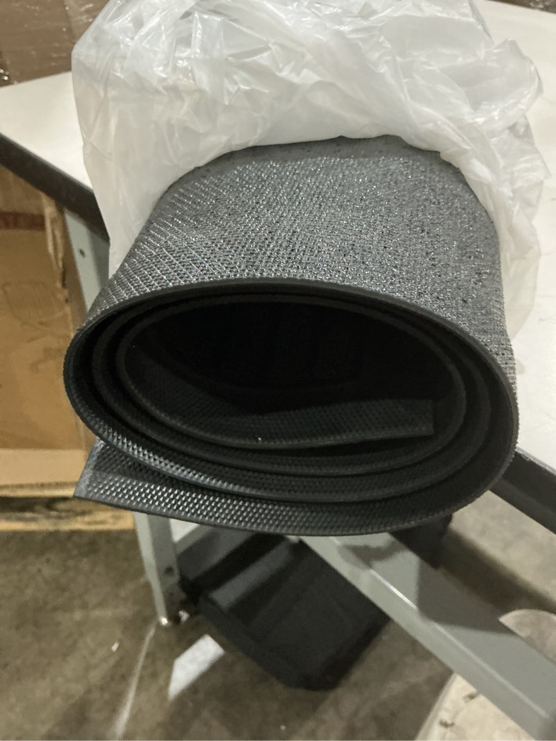 Condition photo showing Good Condition for olanly front door mat outside entrance 47x32, absorbent, heavy duty sturdy natural rubber doormat indoor outdoor, stain and fade resistant, non-slip backing low profile floor mat for entryway, black black maze rectangular 47" x 32"