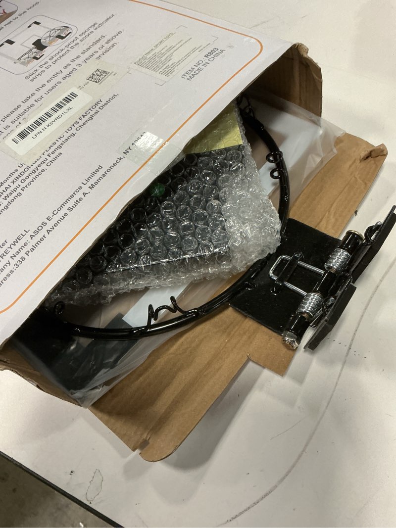 Condition photo showing Good Condition for TREYWELL Indoor Basketball Hoop Fan Backboards for Teens and Adults Door Room Basketball Hoop Mini Hoop with Electronic Scoreboard, 3 Balls and Batteries Basketball Toys for 8 9 10 11 12