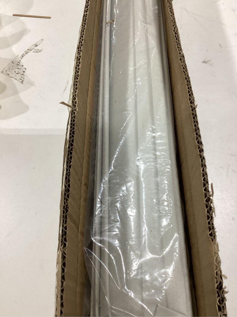 Condition photo showing New/Like New for no drill top down bottom up roman shades for windows, 21" w x 64" h, natural natural 21" w x 64" h