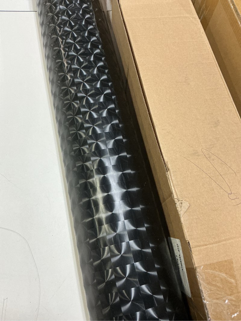 Condition photo showing Good Condition for Similar Gloss Prism Pattern 12in x 72in Headlight Taillight Fog Light Tint Overlay Vinyl Wrap (Light Black)