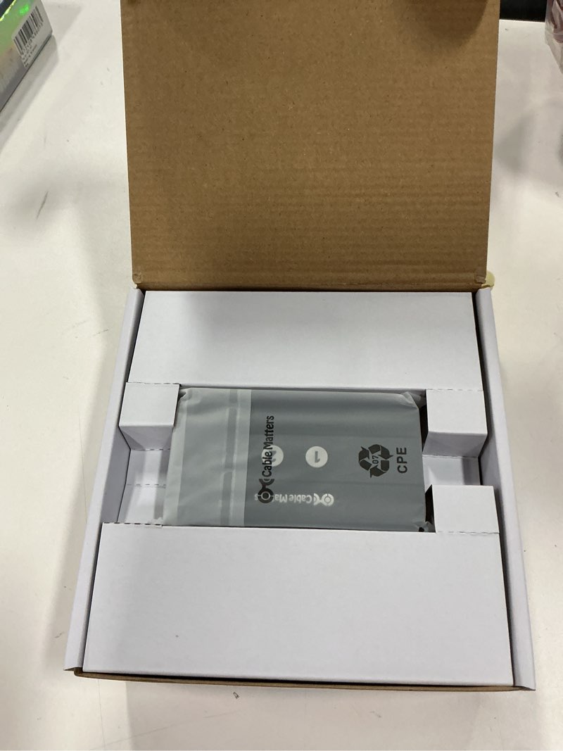 Condition photo showing New/Like New for Cable Matters USB 3.0 KVM Switch DisplayPort 1.4 for 2 Computers with 8K@60Hz / 4K@240Hz Display Port Video & 3X 5Gbps USB Ports, FreeSync, G-SYNC and HDR Support - RF Remote Control Switch