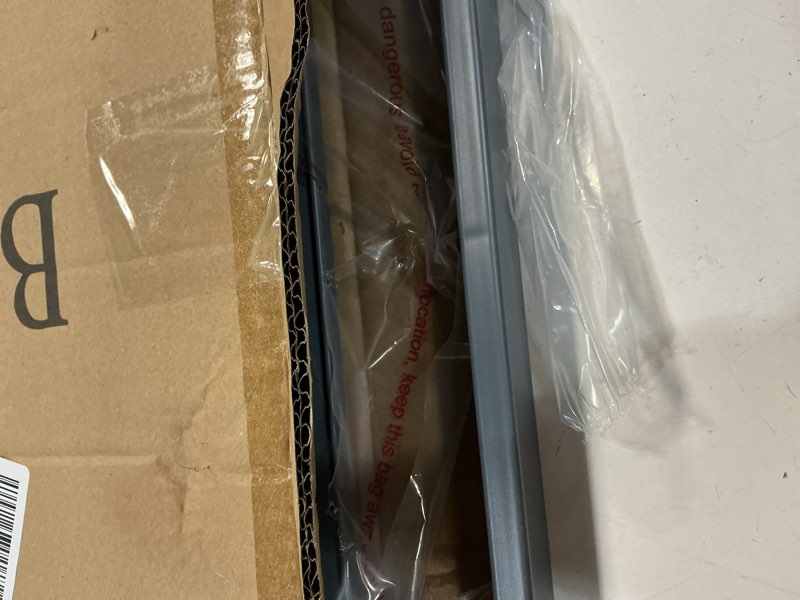 Condition photo showing Good Condition for Walker Tray Table with 2 Cup Holders - Universal Trays for Standard Folding Walkers - Home Mobility Accessories by Bluestone (Gray)