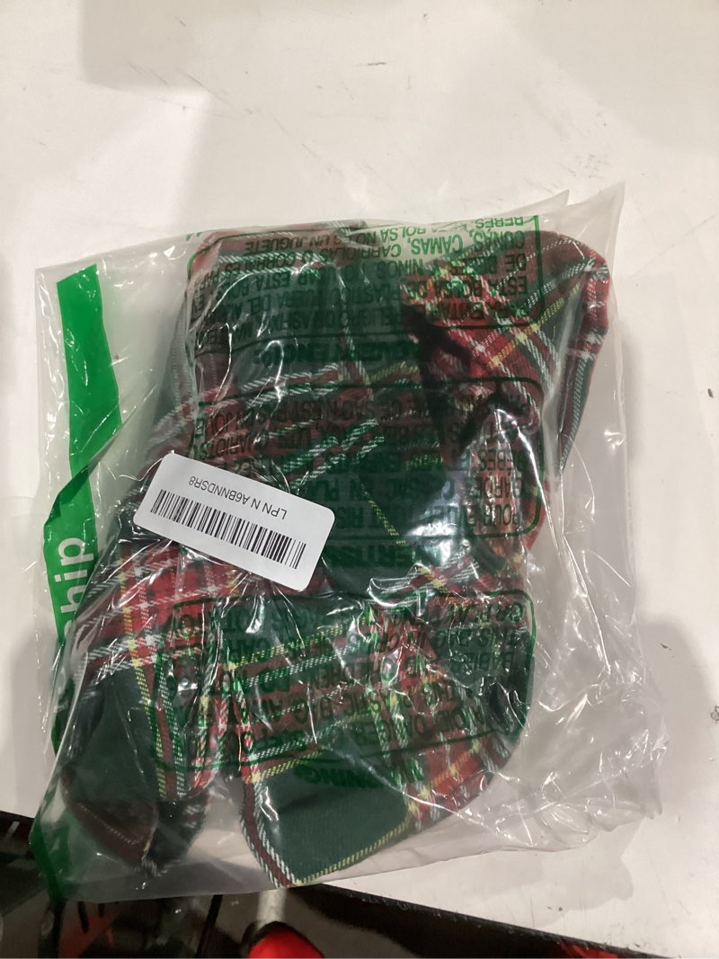 Condition photo showing Good Condition for AQOTHES Pack of 2 Christmas Plaid Decorative Throw Pillow Covers Scottish Tartan Cushion Case for Farmhouse Home Holiday Decor Red and Green, 18 x 18 Inches Green Red Plaid 18" x 18" (Pack of 2)