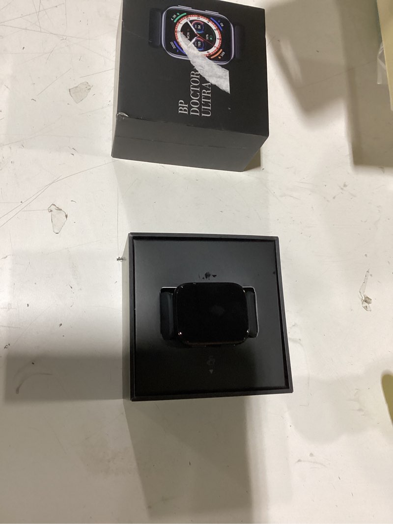 Condition photo showing New/Like New for bp doctor smart watch blood pressure, 1.95" smart watch monitor with air pump cuff, blood pressure watch with sleep heart rate monitor, pedometer, bp watch supports data sharing, reminder monitoring