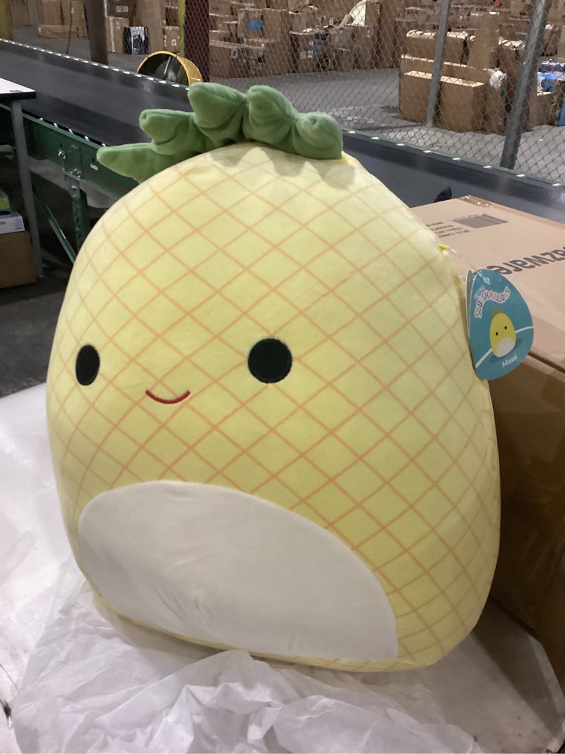 Squishmallows Official Kellytoy Plush 16" Maui The Pineapple - Ultrasoft Stuffed Animal Plush Toy 16 inch
