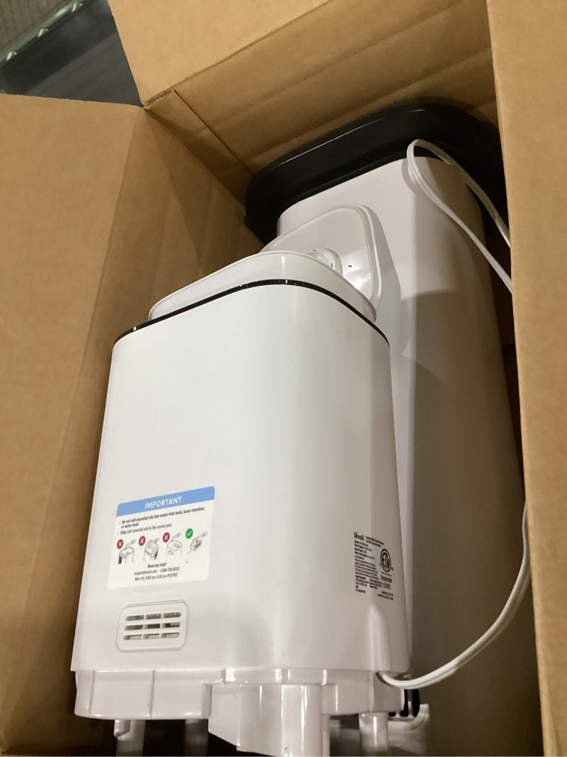 Condition photo showing Good Condition for not tested used levoit oasismist 1000s (10l) smart humidifier for home large room bedroom, last 100 hours suitable for indoor plant, cover up to 600ft², easy top fill, remoter & voice control, auto mode, quiet, white smart cool mist humidifier 10l