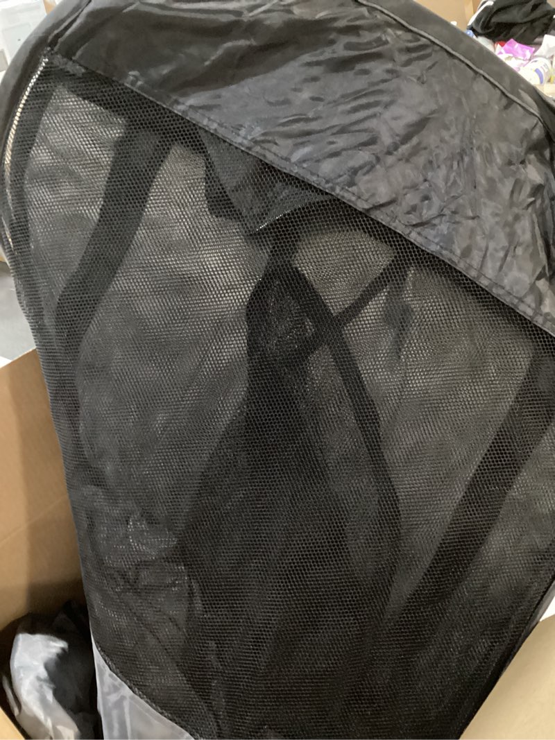 Condition photo showing As Is for Furhaven Portable Dog Playpen Cat Tent, Pet playground,Kennel foldable indoor outdoor zippered puppy crate - Gray, Large Gray Large
