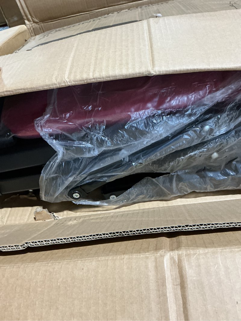 Condition photo showing item condition for Slendor Oversized Zero Gravity Chairs XL,29IN Padded Anti Gravity Chair, Zero Gravity Lounge Chair, Folding Reclining Patio Chair w/Aluminum Alloy Lock, Headrest, Cup Holder, Wine Red