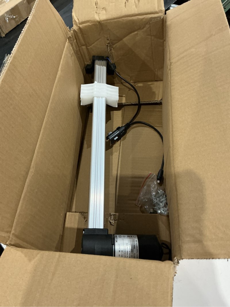 Condition photo showing As Is for fruhdi power recliner lift chairs mulin motor actuator model ml18 ml18-017 replacement kit