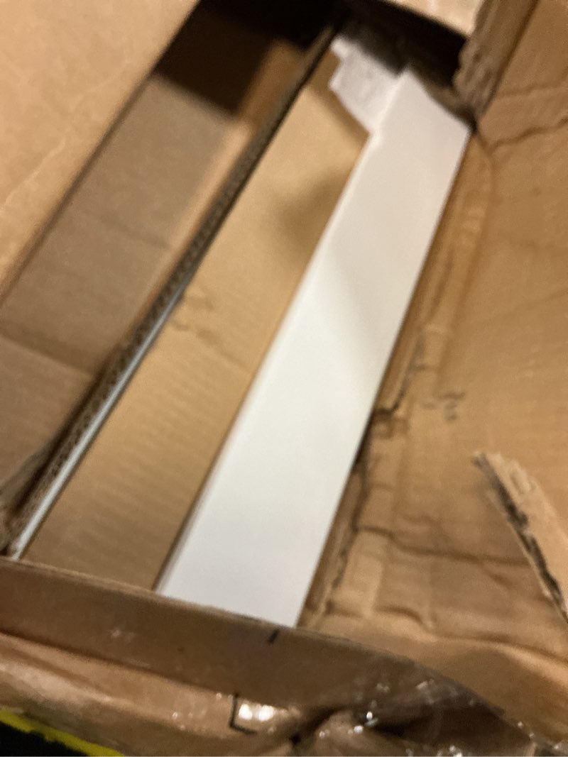 Condition photo showing As Is for Hidden Island Countertop Support Bracket 2 Pack White 38 Inch Heavy Duty Granite Countertop Bracket 