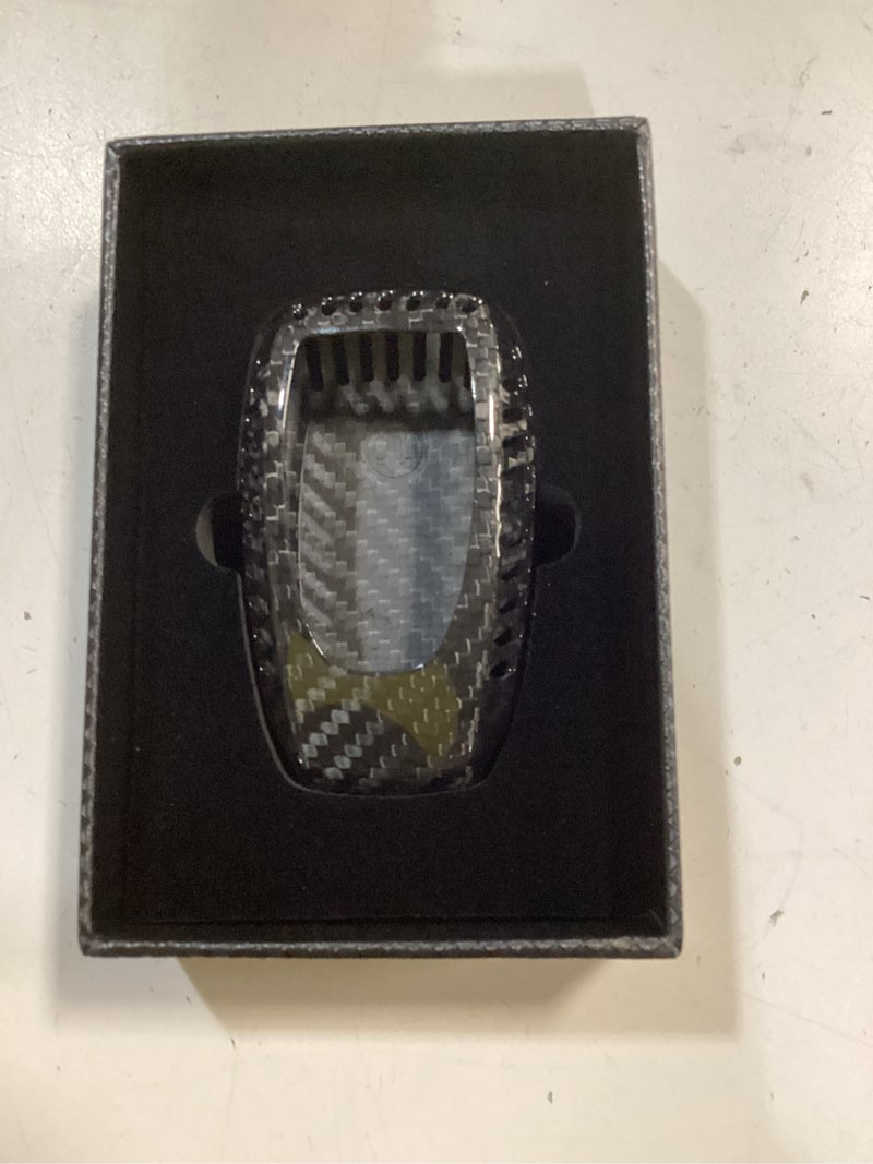 Condition photo showing As Is for T-carbon Real Carbon Fiber Key Fob Cover Compatible with Subaru Key Fob Cover fit for BRZ, XV Outbac