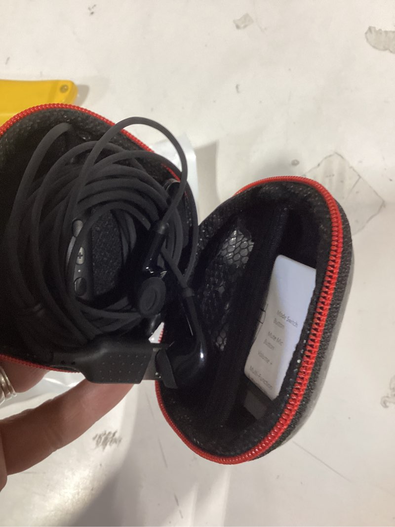 Condition photo showing New/Like New for usb earbuds with microphone mute for pc,usb wired headphones computer headset with mic & 3eq mode,7.5ft long cord stereo noise cancelling earbuds for hp/dell laptop clear call work office zoom,black