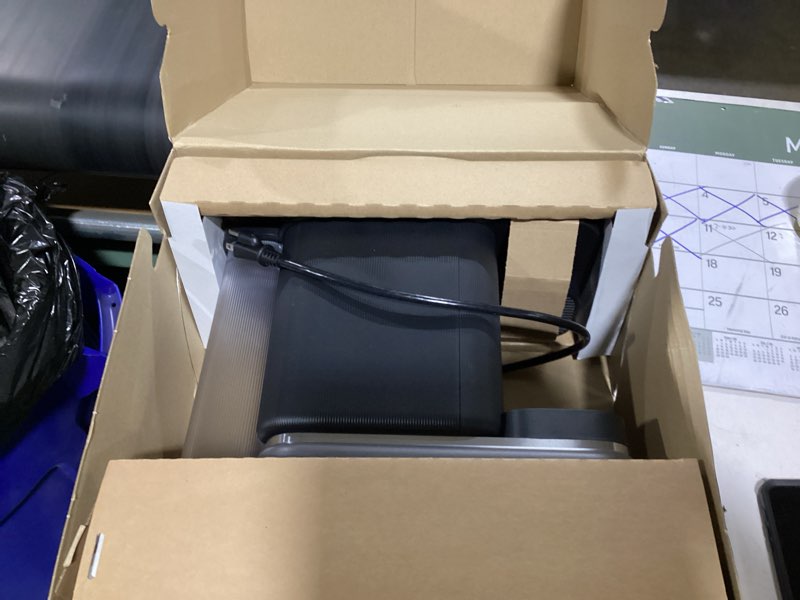 Condition photo showing Good Condition for philips baristina espresso machine, grind, tamp & brew coffee beans in one swipe, compact, 16 bar pump pressure, automatic grinder, black with black portafilter (bar300/60) espresso machine black
