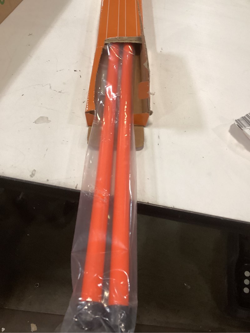 Condition photo showing Good Condition for Snow Plow Blade Markers Guides Kit 304 Stainless Steel Joint Bright Orange 36'' Upgrade Lengthen Thicken High Visibility Never Break Never Rust Fit for Boss Western Snowplows and More