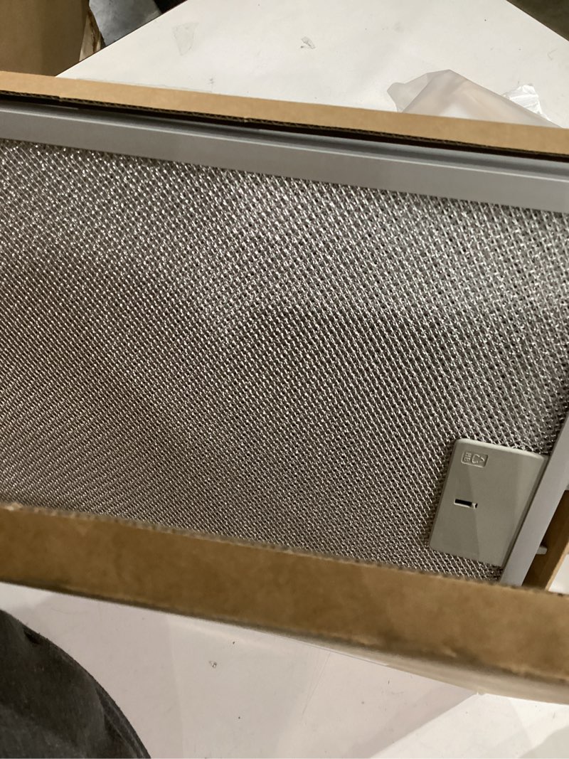 Condition photo showing New/Like New for 2Pcs WA0575 Range Hood Filter Compatible with Vissani 30-inch Pyramid Wall Mount Models, 14-3/8" x 13-1/2" Aluminum Mesh Vent