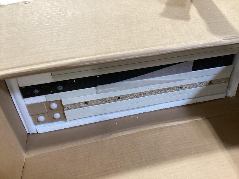 Condition photo showing Good Condition for halitaa 2 drawer small file cabinet, farmhouse vertical filing cabinet fits letter and a4 size, under desk wooden file cabinets for home office, printer stand, white and black white and black 2 drawers