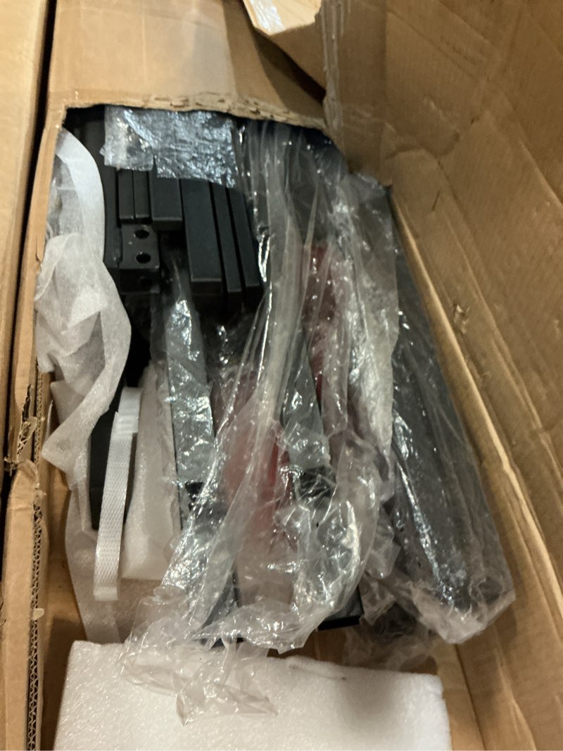 Condition photo showing item condition for 24 Inch High Queen Bed Frame Rounded Corner No Box Spring Needed, Heavy Duty Metal Queen Size Platform Bed Frame, Easy Assembly, Noise Free, Black Queen 24 Inch