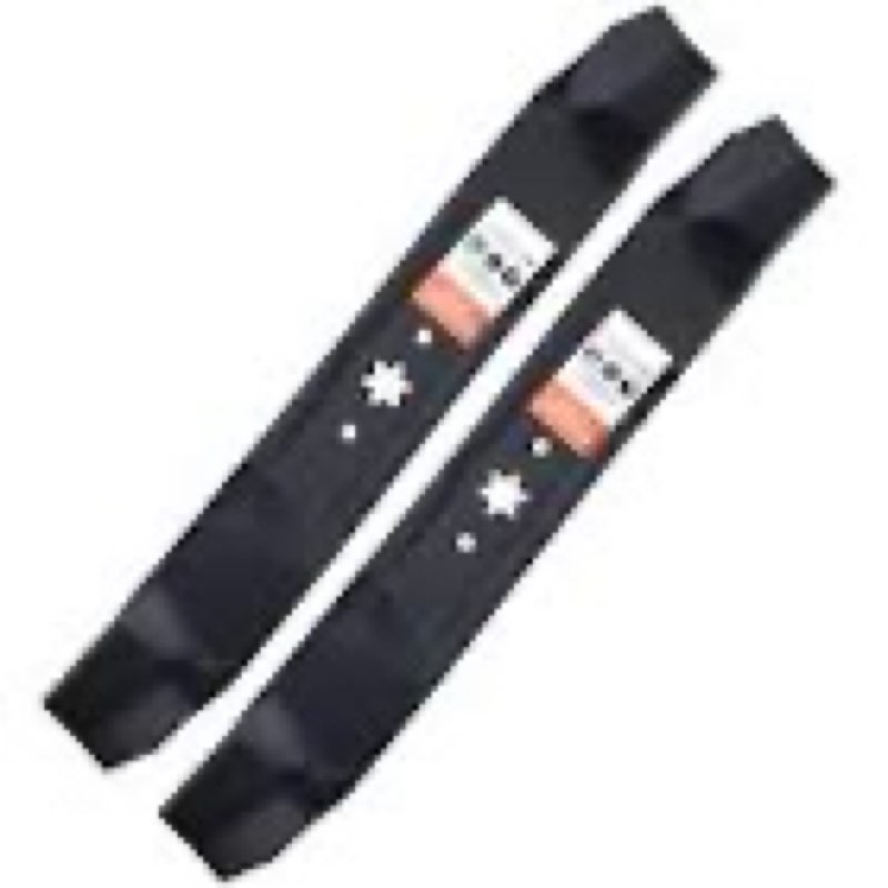 gicool 942-0610a mower mulching blades (2 pack) for 38" deck mtd, cub cadet, troy-bilt, bolens - rep