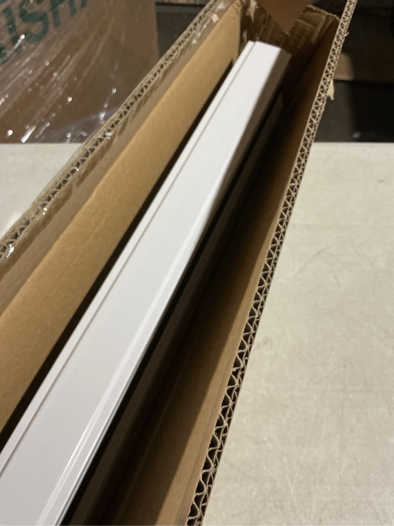 Condition photo showing As Is for MYshade Blackout Cordless Cel. inch Wide, H64 Pleated Shade Black