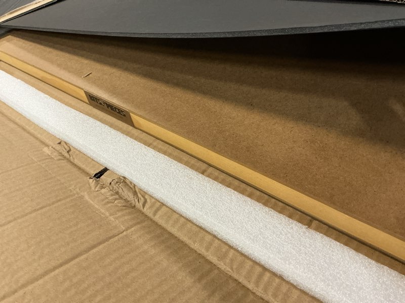 Condition photo showing Good Condition for Bits and Pieces Jigsaw Puzzle Board with Drawers Puzzle Board 1000 Pieces, 22 Inch x 30 Inch Wooden Tray Table with 4 Organizing Piece Sorting Trays, Portable, Easy Storage for Puzzles 1000 pc Plateau