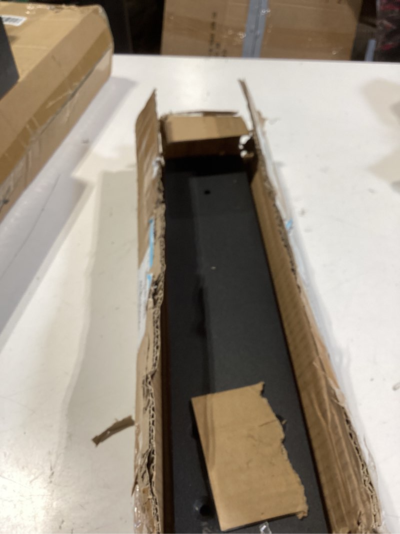 Condition photo showing Good Condition for countertop support bracket heavy duty 4 pack black 16\" lx3.5 w hidden countertop bracket floating knee wall support metal corbels for quartz/granite/wood/concret countertops screws included black-4pcs 16 inch