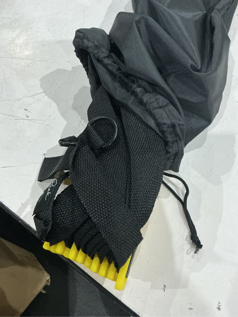 Condition photo showing As Is for speed agility ladder.carry bag included