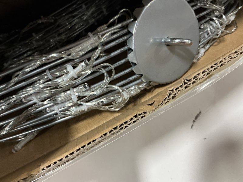 Condition photo showing Good Condition for Christmas Decorations, 3-Size LED Light Ball Set (21/16/11 Inch), 8 Modes & Auto Timer, Waterproof, Indoor/Outdoor Large Foldable Ornaments for Tree, Yard, Party(Warm White)