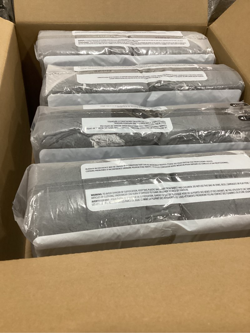 Condition photo showing Good Condition for Depend Real Fit Incontinence Underwear for Men - Maximum Absorbency - L/XL - Gray - 52ct