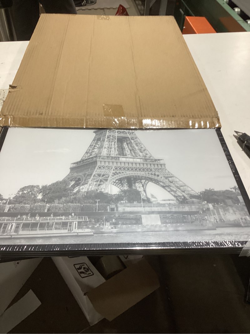 Condition photo showing New/Like New for upsimples 18x24 Picture Frame Black 3 Pack, Scratch-Proof Poster Frames 18 x 24 for Photo Gallery - Slide-In Strips, Horizontal or Vertical Wall Mounting Black 18x24