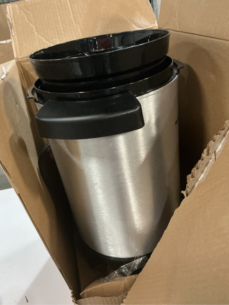 Condition photo showing As Is for Hamilton Beach 45 Cup Coffee Urn and Hot Beverage Dispenser, Silver Single-Spout