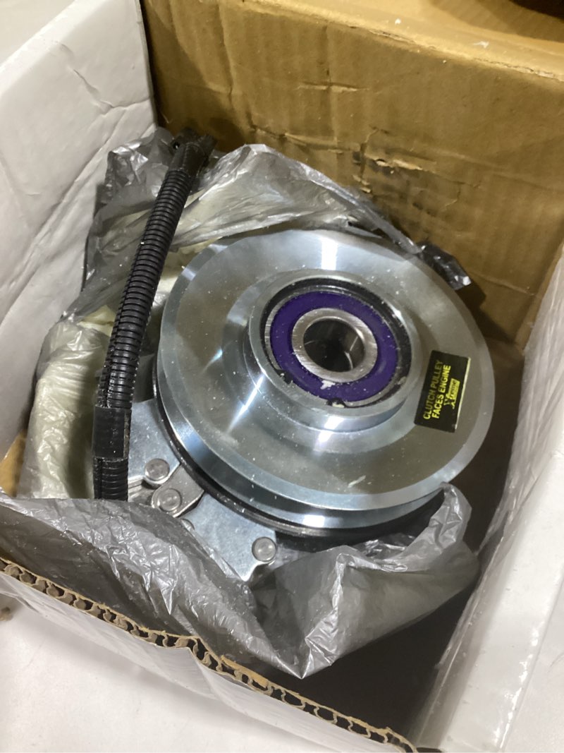 Condition photo showing As Is for Xtreme Outdoor Power Equipment X0325 PTO Clutch Compatible with/Replacement for John Deere 737, 757, 777 and 797 ZTrak TCA12522, 255-871X, 5218-307, 5218-91