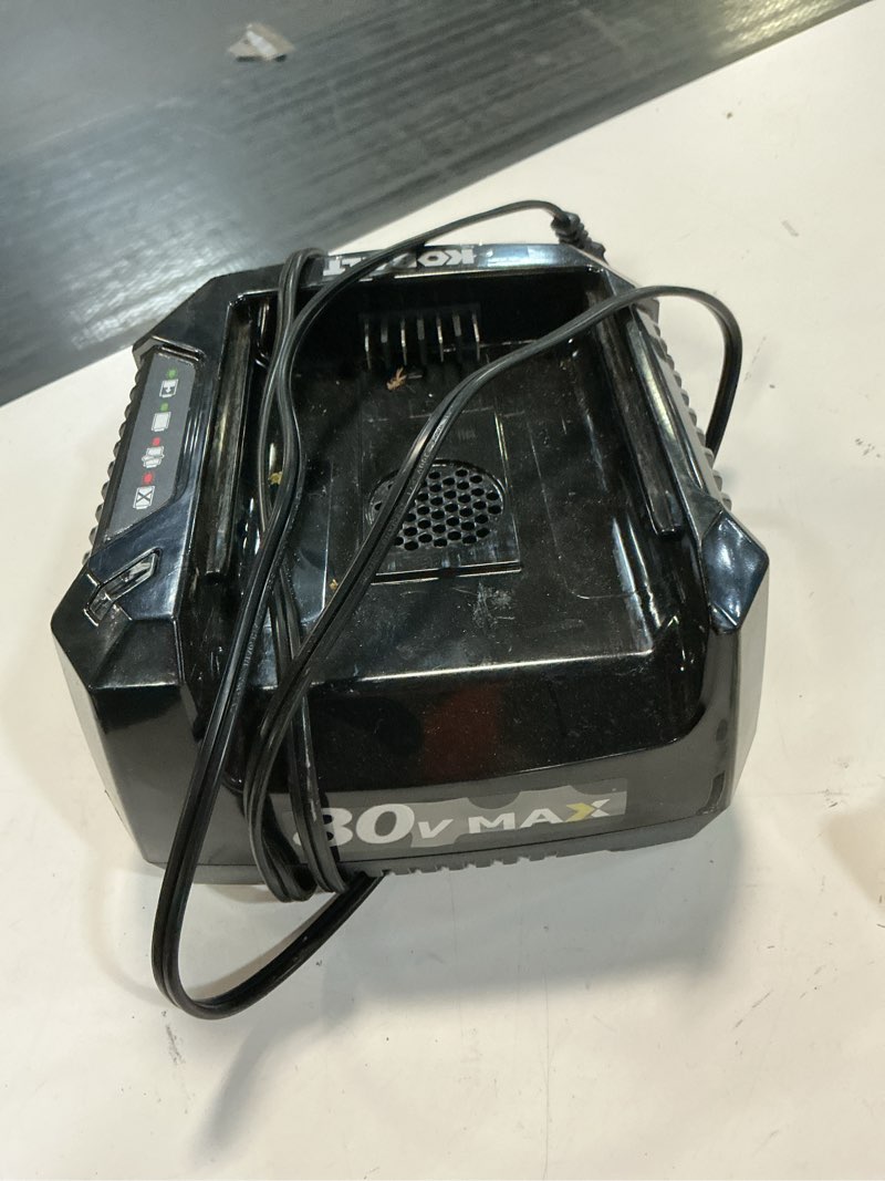 Condition photo showing As Is for  kobalt 80-volt lithium ion (li-ion)