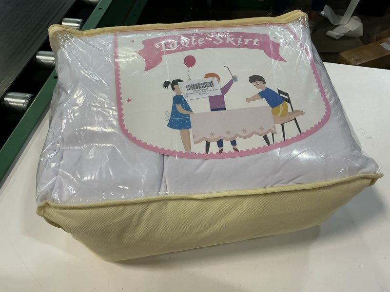 Condition photo showing Good Condition for 6 pack spandex white tablesloths for 8 foot rectangle tables, stretchy table cloths 8ft fitted table cover desk skirt for parties weddings birthday banquet baby shower white 8ft(6pack)
