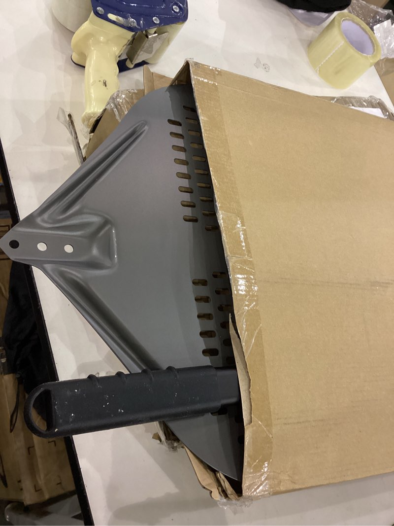 NUTUNI Perforated Pizza Peel, 16" Aluminium Pizza Paddle, Large Pizza peel for Baking Homemade Pizza