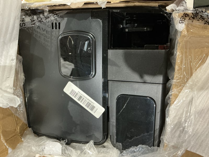 Condition photo showing As Is for cuisinart coffee center grind and brew plus, built-in coffee grinder, coffeemaker and single-serve brewer with 6oz, 8oz and 10oz serving size, black/silver, ss-gb1nas 12-cup glass grind & brew plus stainless