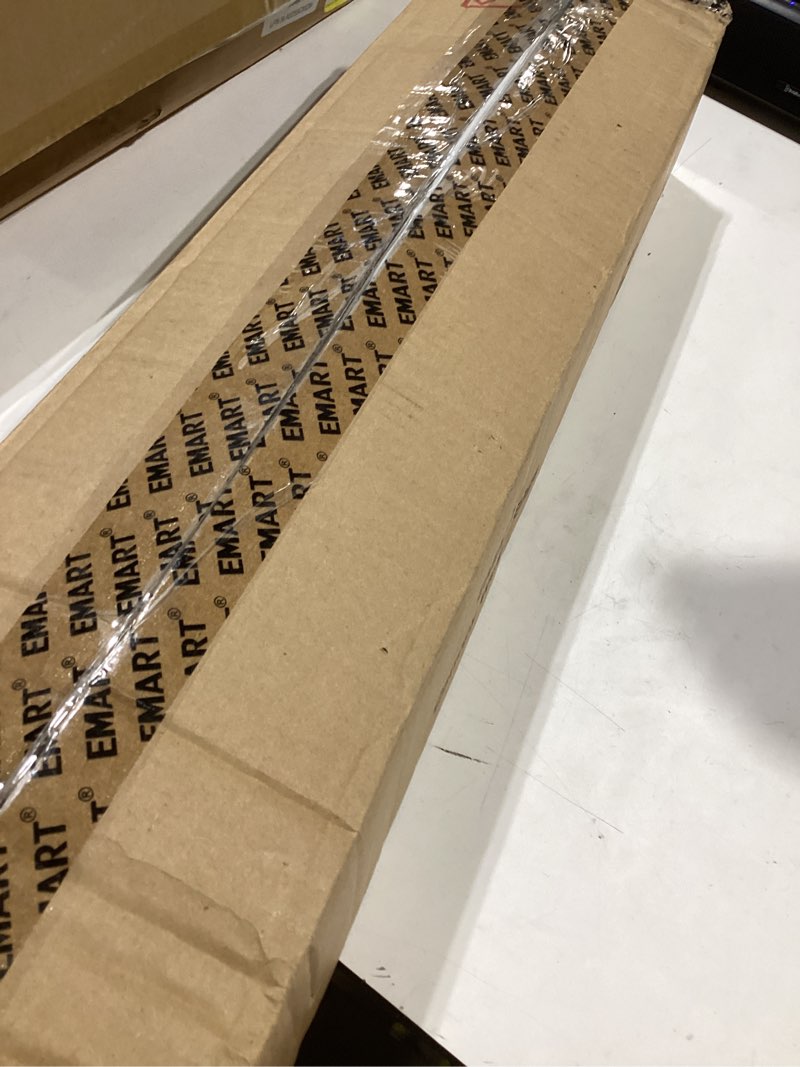 Condition photo showing New/Like New for EMART Backdrop Stand 10x7ft(WxH) Photo Studio Adjustable Background Stand Support kit with 2 Crossbars, 8 Clamps, 2 Sandbags and Carry Bag for Parties, Events Decoration, Wedding, Photography -White 10x7ft White