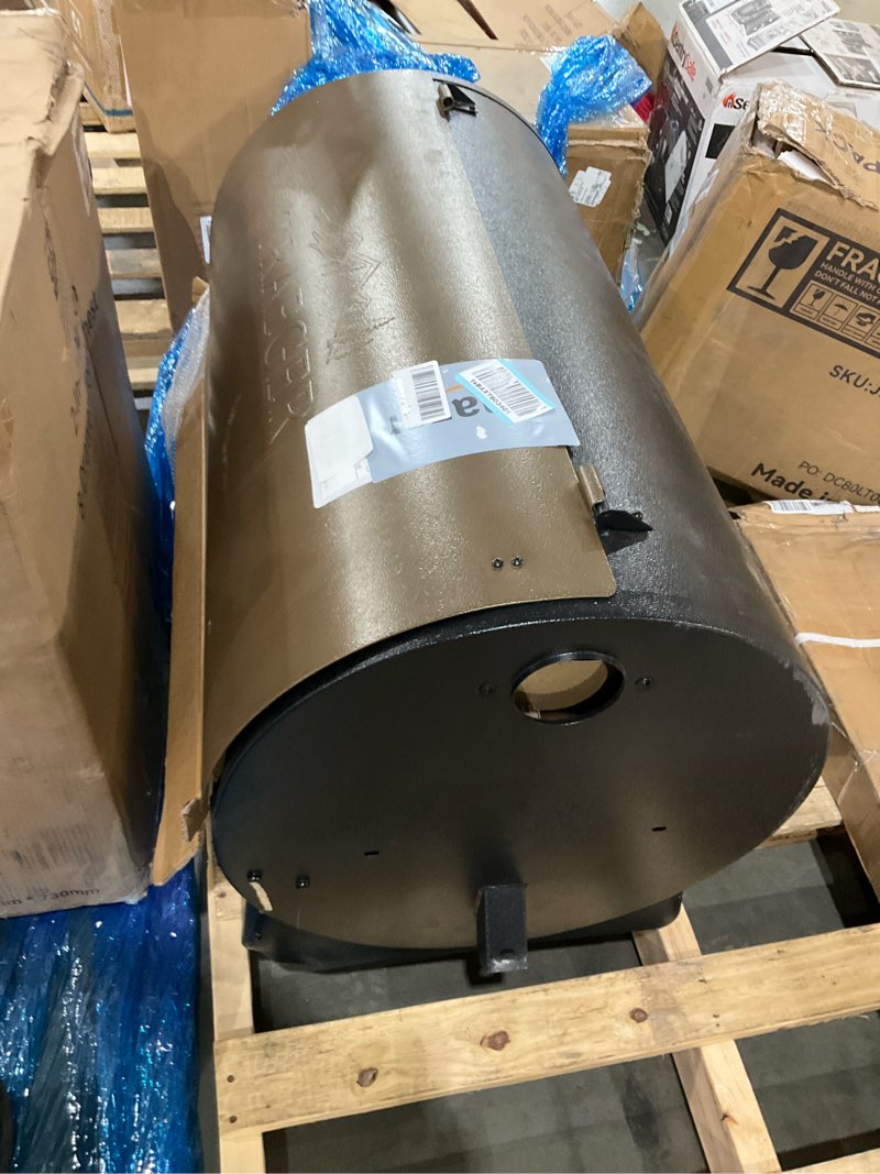 Condition photo showing As Is for traeger grills pro 34 electric wood pellet grill and smoker, bronze, 884 square inches cook area, 450 degree max temperature, meat probe, 6 in 1 bbq grill