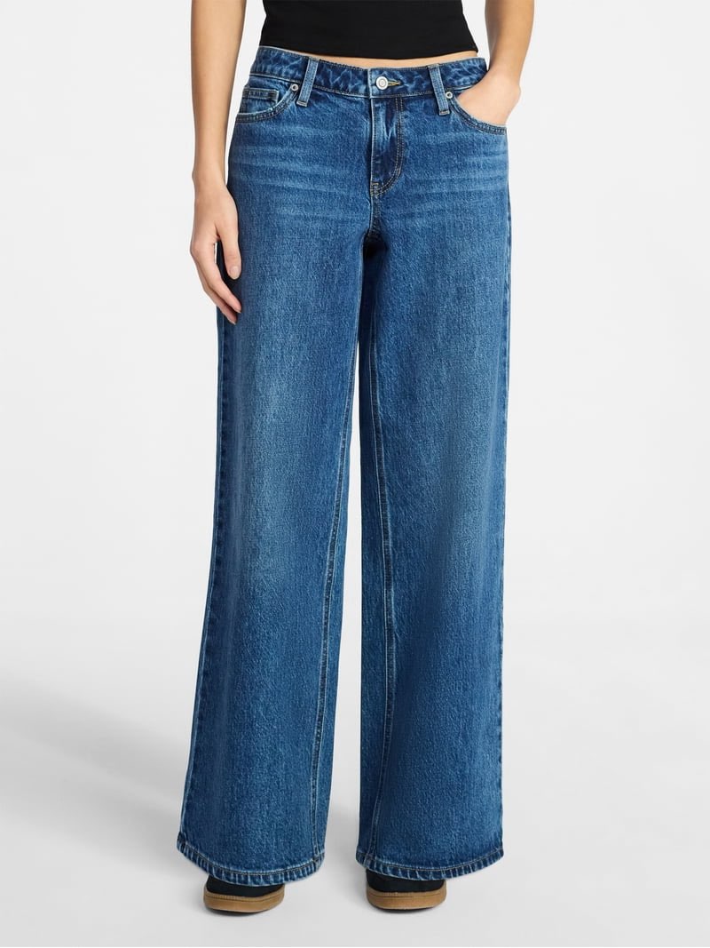 Medium No Boundaries Mid Rise Baggy Jeans Women's Sizes