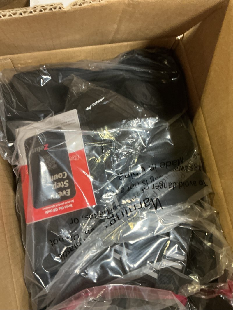 Condition photo showing New/Like New for ZELUS Weighted Vest, 6lb/8lb/12lb/16lb/20lb/25lb/30lb Weight Vest with Reflective Stripe for Workout, Strength Training, Running, Fitness, Muscle Building, Weight Loss, Weightlifting 30 lb Black